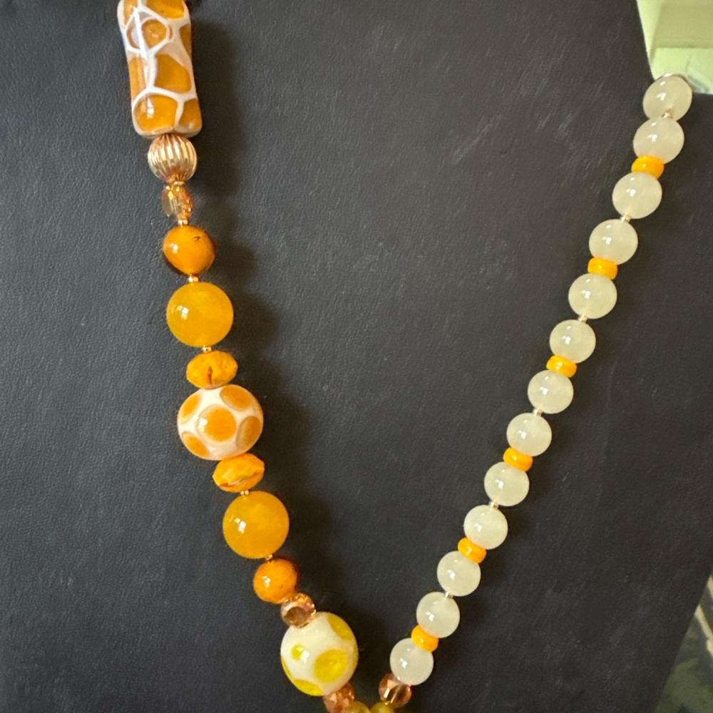 Golden Citrus Pop Necklace